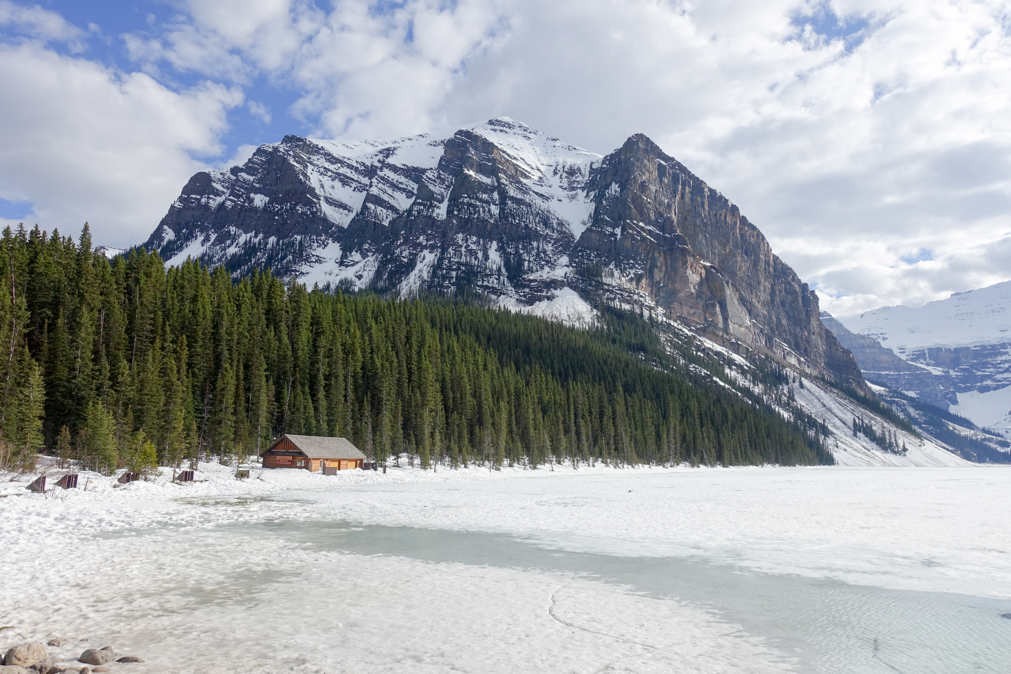 Emerald Lake, Wapta Falls und Lake Louise