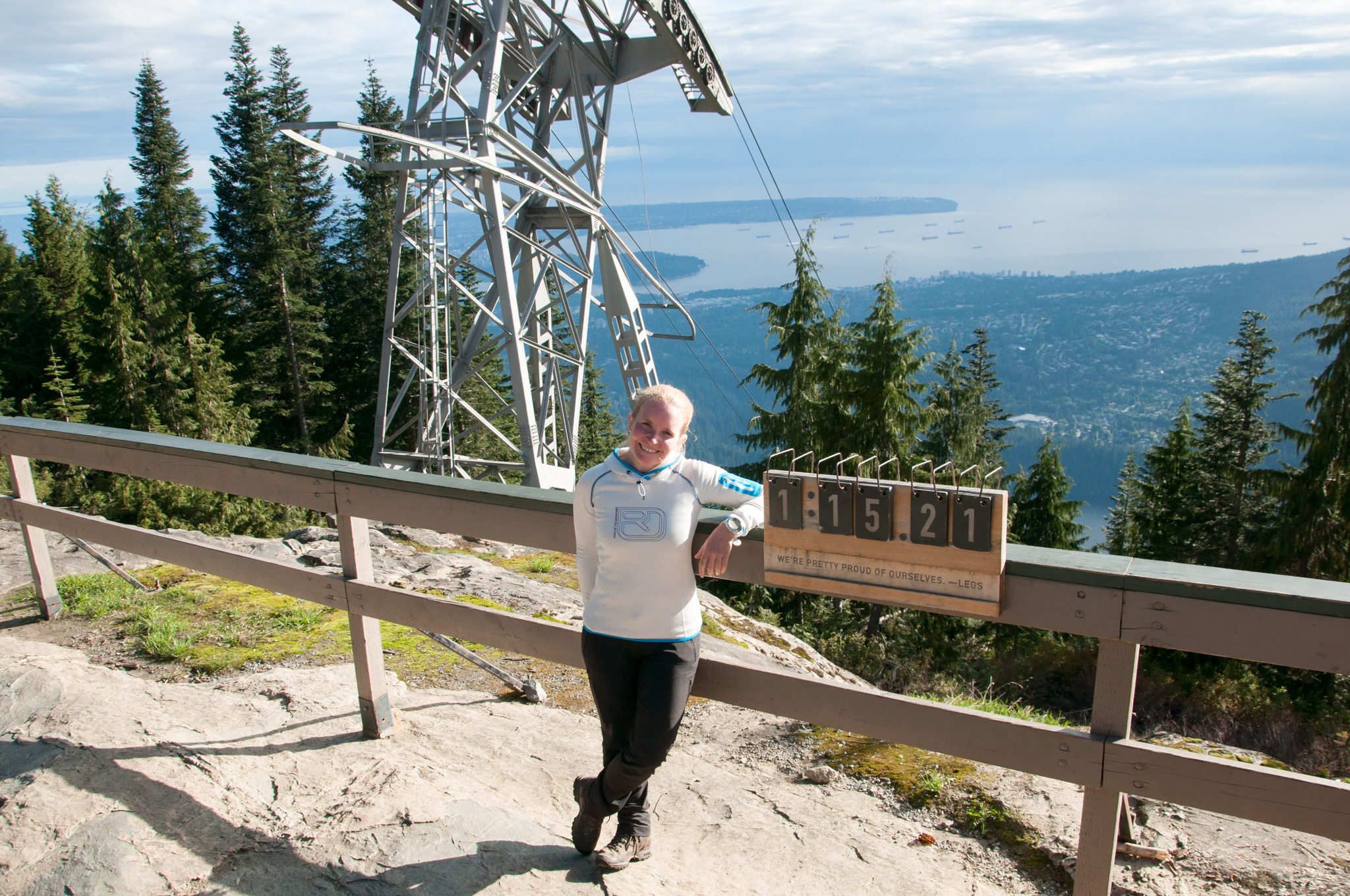 Grouse Mountain - oder: zurück in Vancouver