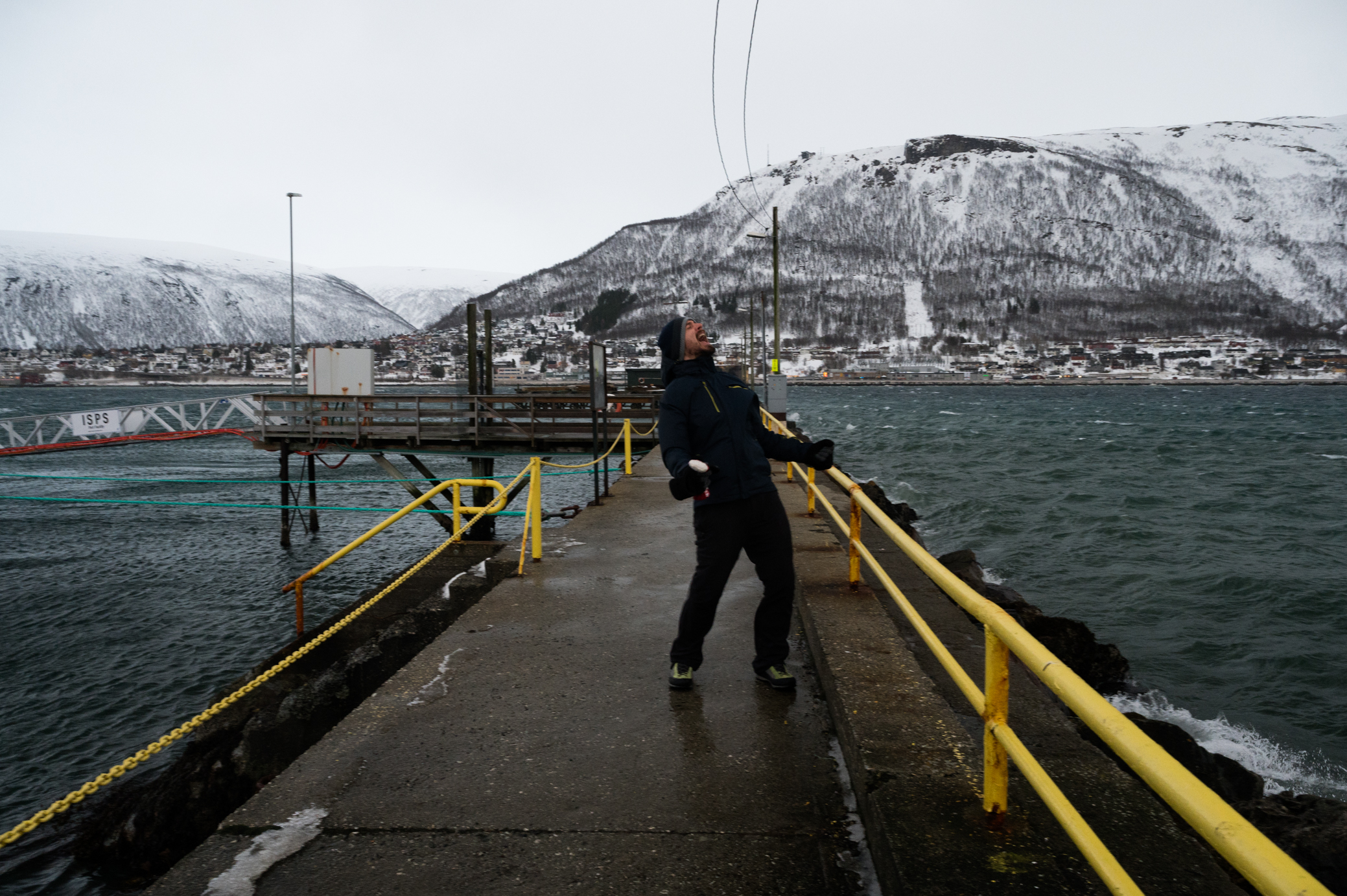 Windstärke 9 in Tromsø