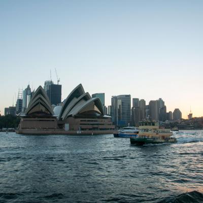Sydney Opera House von der Fähre