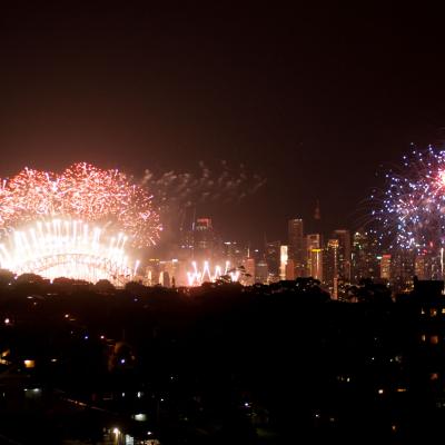 Sydney Harbour Bridge Feuerwerk