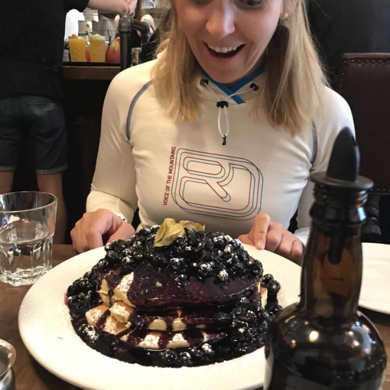 Frühstücks-Pancakes im Jam’s Café