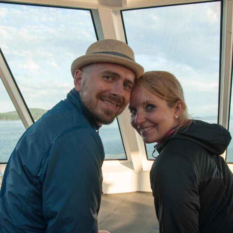 Überfahrt nach Swartz Bay