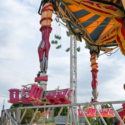 Die Fahrgeschäfte stehen still