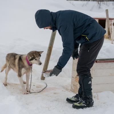 Cilla wartet aufs Essen