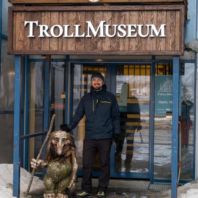 Besuch im Trollmuseum