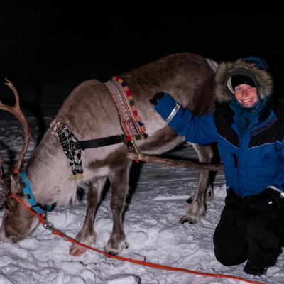 Kurze Pause und Abkühlung
