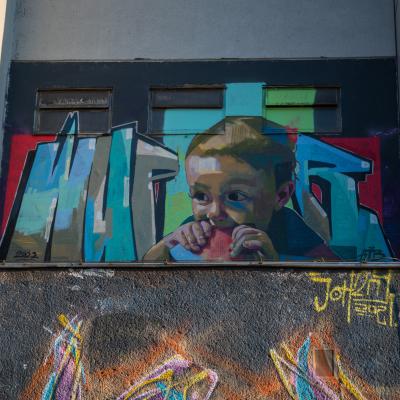 Babybauch-Shooting im Linzer Mural Harbour